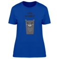 thumbnail image 1 of I Feel So Lonely Tiny Bear T-Shirt Women -Image by Shutterstock, Female Medium, 1 of 2