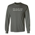 thumbnail image 1 of I Feel Sorry For People That Don't Know Me Sarcastic Novelty Gift Idea Adult Humor Funny Men's Long Sleeve Shirts, 1 of 3