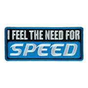 I Feel The Need For Speed Patch, Biker Sayings Patches