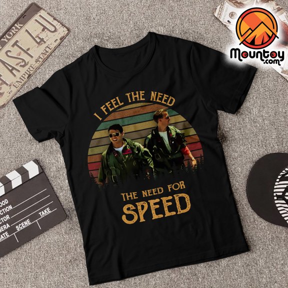 I Feel The Need The Need For Speed Vintage T-Shirt, Movie Quotes T-Shirt