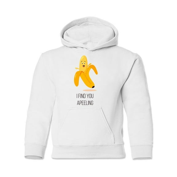 I Find You Apeeling Banana Hoodie Juniors -Image by Shutterstock,  Small
