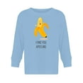 thumbnail image 1 of I Find You Apeeling Banana Long Sleeve Toddler -Image by Shutterstock,  2 Toddler, 1 of 4