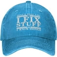 thumbnail image 1 of I Fix Stuff and Know Things Hat for Men, Thats What I Do Baseball Cap,for Dad Gift, 1 of 8