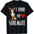 thumbnail image 1 of I Found My Soulmate Brown Chihuahua Dog Lover Best Friend T-Shirt, 1 of 5