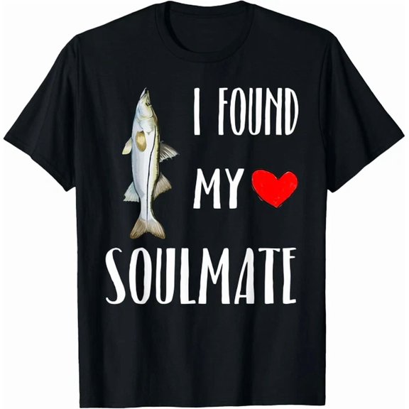 I Found My Soulmate Snook Fish Lover Best Friend T-Shirt