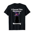 thumbnail image 1 of I Found This Humerus Funny Halloween Black Cat Lover Spooky T-Shirt, 1 of 5