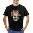 thumbnail image 1 of I GRILL Vintage T-shirt Mens Cotton Classic Crewneck Short Sleeve Tees Unisex Black XL, 1 of 5