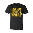 thumbnail image 1 of I Get By with a Little Help from My Beer T-Shirt, 1 of 1