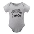 thumbnail image 1 of I Get My Awesomeness From My Grandpa - Baby Clothes - Funny Newborn Bodysuit Outfits for Boys And Girls Gray-style-1 12months, 1 of 7