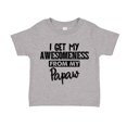 thumbnail image 1 of I Get My Awesomeness From My Papaw Toddler T-Shirt 2T Athletic Heather, 1 of 3