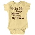 thumbnail image 1 of I Get My Dance Moves From My Uncle Bodysuit Jumper Boys Infant Baby Brisco Brands 6M, 1 of 6