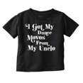 thumbnail image 1 of I Get My Dance Moves From My Uncle Youth T Shirt Tee Boys Infant Toddler Brisco Brands 6M, 1 of 6