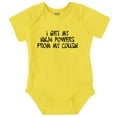 thumbnail image 1 of I Get My Ninja Powers from my Cousins Romper Boys or Girls Infant Baby Brisco Brands 24M, 1 of 6