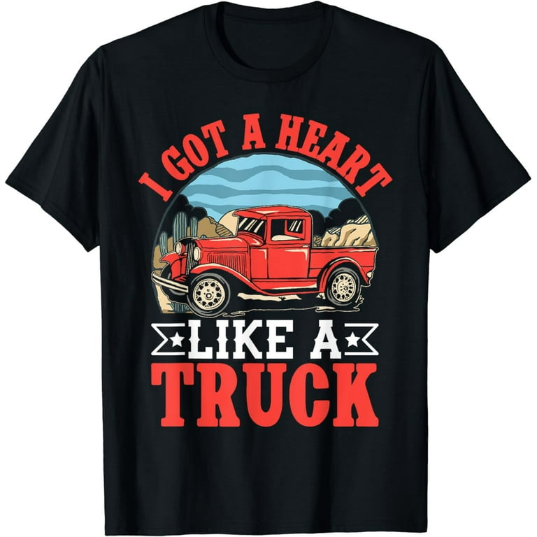 Leopard Heart Truck Tee Leopard Heart Truck Tee