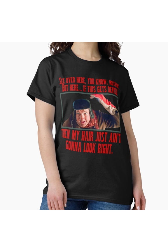 I Got A Metal Plate In My Head Funny Cousin Eddie Christmas Movie G11415 Unisex T-Shirt, Up to Size 5XL