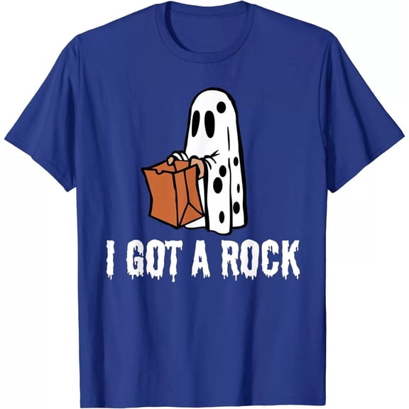 I Got A Rock Halloween - Ghost Funny Trick Or Treat Unisex T-Shirt