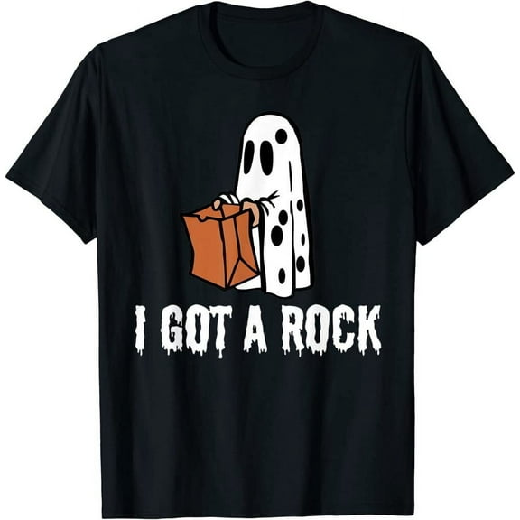 I Got A Rock Halloween - Ghost Funny Trick Or Treat Unisex T-Shirt 1