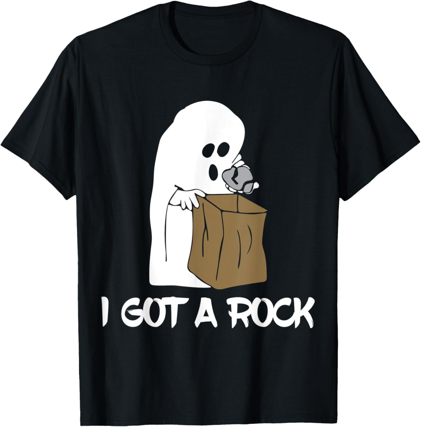 I Got A Rock Kids Cute Funny Halloween T-Shirt