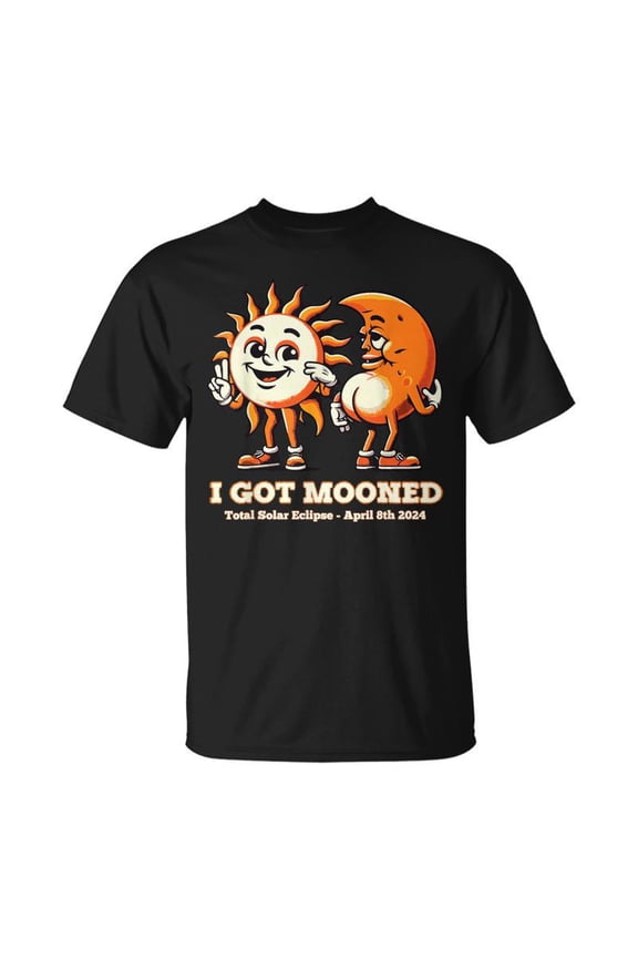 I Got Mooned Total Solar Eclipse America April 8 2024 TShirt