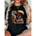 thumbnail image 1 of I Got My Boots On The Ground Western Cowgirl Swag T-Shirt-Summer Tops T-Shirts Women, Club Outfits Women Sexy, Summer Dress, Cheetah Print T-Shirt, 1 of 4
