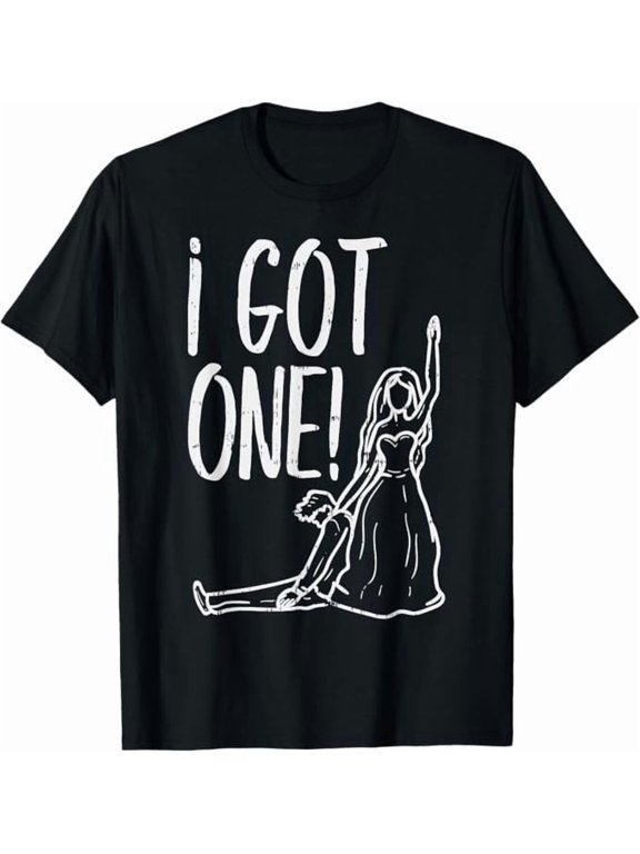 I Got One Bride Bachelorette Wedding Just Married Gift Versatile Look For Everyday Events T-Shirt, Size S-5XL