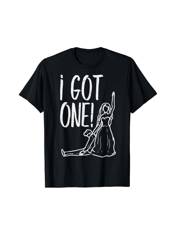 I Got One Bride Bachelorette Wedding Just Married Gift Versatile Look For Everyday Events T-Shirt, Size S-5XL