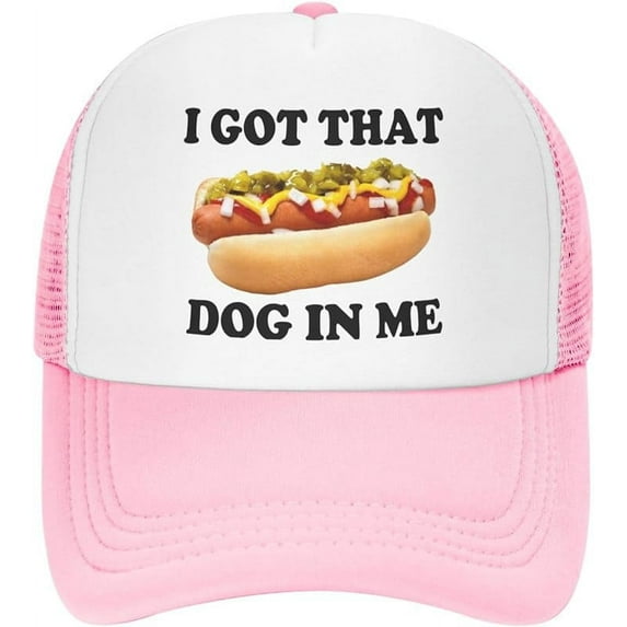I Got That Dog in Me Hat Vintage Funny Trucker Hat Novelty Snapback Baseball Cap