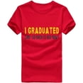 thumbnail image 1 of I Graduated Can I Go Back To Bed Now Funny Letter Tees High School Grad T-Shirt for Boys Girls Graduation Gifts, 1 of 3