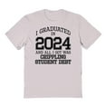 thumbnail image 1 of I Graduated In 2024 ice grey T-Shirt, 1 of 1