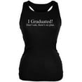 thumbnail image 1 of I Graduated There's No Plan Juniors Soft Tank Top, 1 of 1