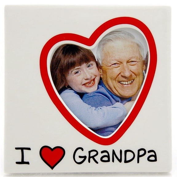 I  HEART  GRANDPA by Our Name is Mud - 3x3