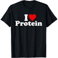 thumbnail image 1 of I HEART LOVE PROTEIN T-Shirt, 1 of 3