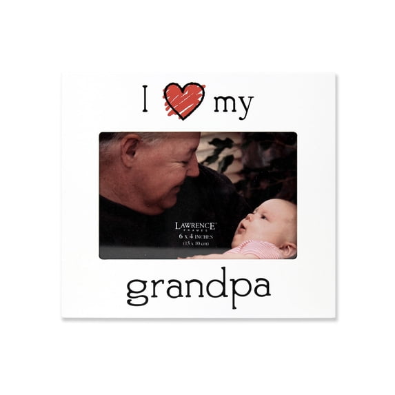 Lawrence 4x6 I Love My Grandpa Picture Frame