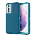 thumbnail image 1 of I-HONVA Compatible with Samsung Galaxy S21 FE Case,3-Layer Military Grade Drop Protection Anti-Slip Bumper Rugged Shockproof Dustproof Protection 6.4 inch Phone Case,Green Teal, 1 of 7