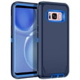 thumbnail image 1 of I-HONVA Compatible with Samsung Galaxy S8 Plus Case,3-Layer Military Grade Drop Protection Anti-Slip Bumper Rugged Shockproof Dustproof Protection 6.2 inch Phone Case,Navy Blue, 1 of 7