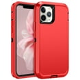 thumbnail image 1 of I-HONVA Compatible with iPhone 11 Pro Case,3-Layer Military Grade Drop Protection Anti-Slip Bumper Rugged Shockproof Dustproof Protection 5.8 inch Phone Case,Red Black, 1 of 7