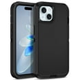 thumbnail image 1 of I-HONVA Compatible with iPhone 15 Case,3-Layer Military Grade Drop Protection Anti-Slip Bumper Rugged Shockproof Dustproof Protection 6.1 inch Phone Case,Black, 1 of 7