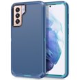 thumbnail image 1 of Compatible with Samsung Galaxy S21 Plus/S30 Plus Case,3-Layer Military Grade Drop Protection Anti-Slip Bumper Rugged Shockproof Dustproof Protection 6.7 inch Phone Case,Green Teal, 1 of 5
