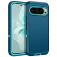 thumbnail image 1 of Compatible with Google Pixel 9 Pro XL Case,3-Layer Military Grade Drop Protection Anti-Slip Bumper Rugged Shockproof Dustproof Protection Phone Case,Green, 1 of 5