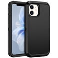 thumbnail image 1 of I-HONVA For iPhone 11 Case,3-Layer Military Grade Drop Protection Anti-Slip Bumper Rugged Shockproof Dustproof Protection 6.1 inch Phone Case,Black, 1 of 1