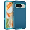 thumbnail image 1 of I-HONVA for Google Pixel 10 /10 Pro Shockproof Case (6.3", 2025 Release), Heavy Duty Drop Protection Protective Anti Scratch Hard Shell Case for Women Men,Green, 1 of 7