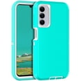 thumbnail image 1 of I-HONVA For Samsung Galaxy A14 Case,3-Layer Military Grade Drop Protection Anti-Slip Bumper Rugged Shockproof Dustproof Protection 6.6 inch Phone Case,Teal White, 1 of 7