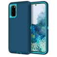thumbnail image 1 of I-HONVA For Samsung Galaxy S20 Case,3-Layer Military Grade Drop Protection Anti-Slip Rugged Shockproof Dustproof Protection 6.2 inch Phone Case,Light Teal, 1 of 6