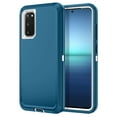 thumbnail image 1 of I-HONVA For Samsung Galaxy S20 Case,3-Layer Military Grade Drop Protection Anti-Slip Rugged Shockproof Dustproof Protection 6.2 inch Phone Case,Turquoise White, 1 of 7