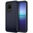 thumbnail image 1 of I-HONVA For Samsung Galaxy S20 Ultra Case,3-Layer Military Grade Drop Protection Anti-Slip Bumper Rugged Shockproof Dustproof Protection 6.9 inch Phone Case,Blue Black, 1 of 1