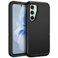 thumbnail image 1 of I-HONVA For Samsung Galaxy S23 FE Case,3-Layer Military Grade Drop Protection Anti-Slip Bumper Rugged Shockproof Dustproof Protection 6.4 inch Phone Case,Full Black, 1 of 7