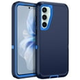 thumbnail image 1 of I-HONVA For Samsung Galaxy S23 FE Case,3-Layer Military Grade Drop Protection Anti-Slip Bumper Rugged Shockproof Dustproof Protection 6.4 inch Phone Case,Deep Blue, 1 of 1