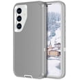 thumbnail image 1 of I-HONVA For Samsung Galaxy S25/S24 Case,3-Layer Military Grade Drop Protection Anti-Slip Rugged Shockproof Dustproof Protection 6.2 inch Phone Case,Gray White, 1 of 7