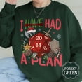 thumbnail image 1 of I Had A Plan D20 Sweatshirt, Dnd Sweatshirt All Size S-5XL, 1 of 5