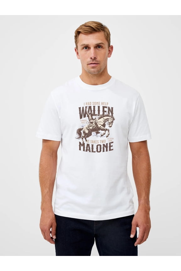 I Had Some Help Wallen Malone Country Mashup T-Shirt V50610, for men & women, up to size 5XL